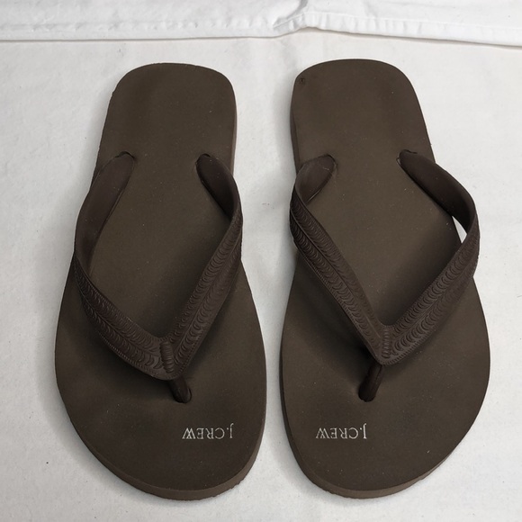 J. Crew Vintage ORIGINAL Flip-Flops, extra light, velvety soft, but firm bed; W7 - Picture 2 of 14